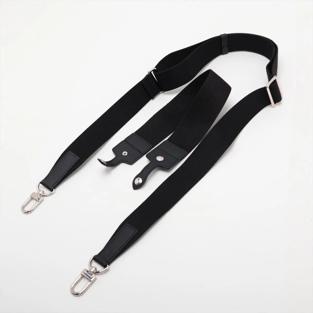 Louis Vuitton Monogram Eclipse Sac Plat Cross Black