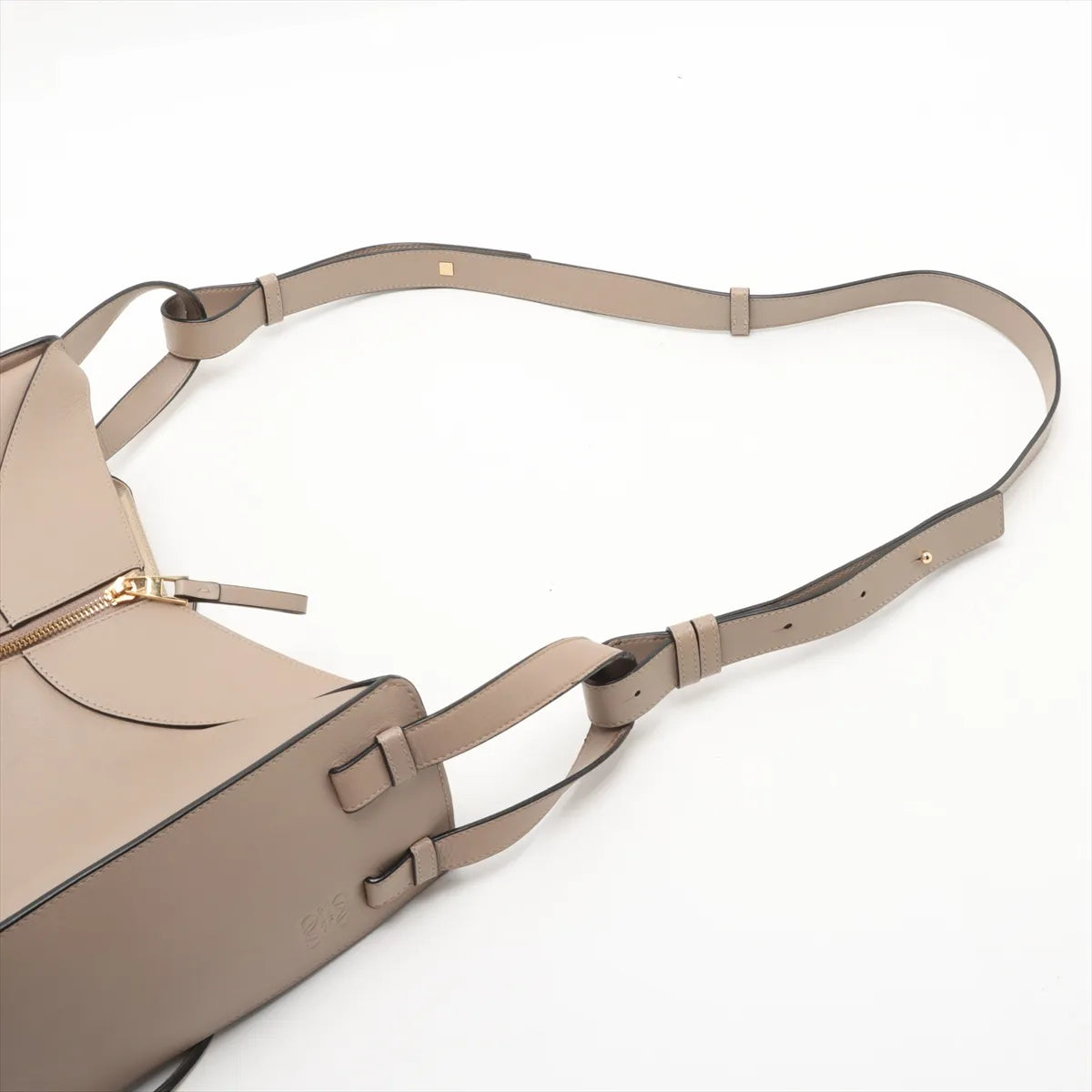 Loewe Hammock Small Leather Two-Way Shoulder Bag Beige