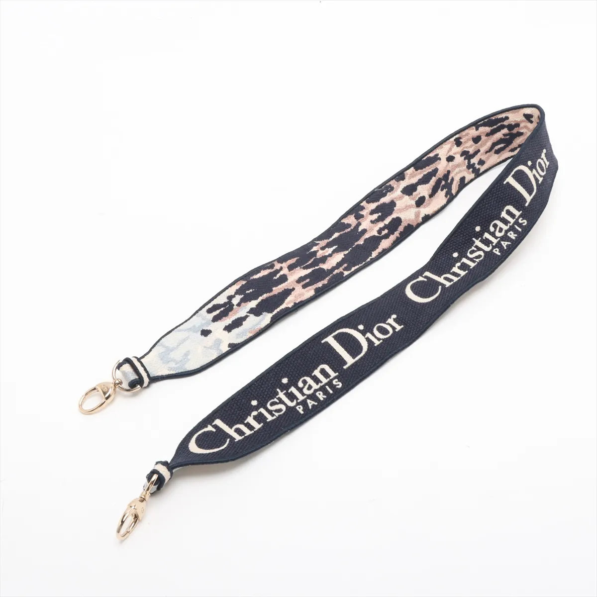 Christian Dior Lady D-Lite Tie Dye Two-Way Shoulder Bag Pink x Navy