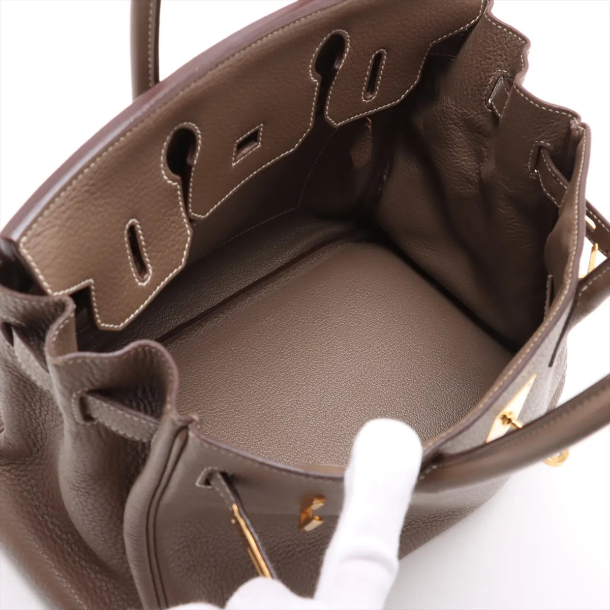 Hermes Birkin 30 Le Tournay Taurillon Clemence Etoupe