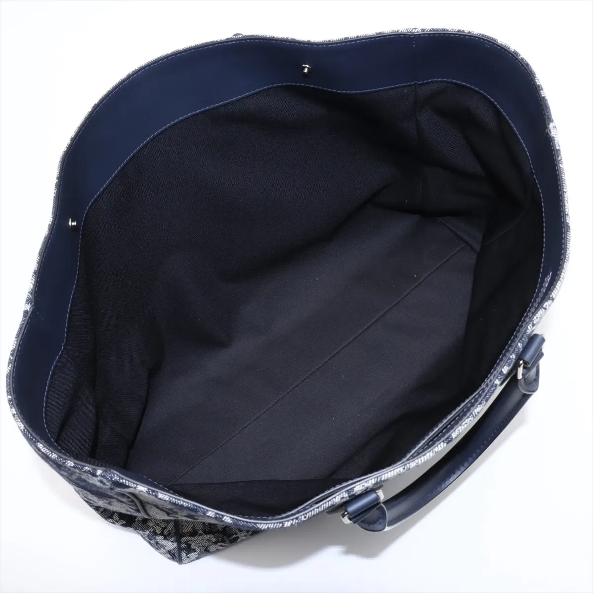 Louis Vuitton Monogram Tapestry Grand Sac Navy Blue