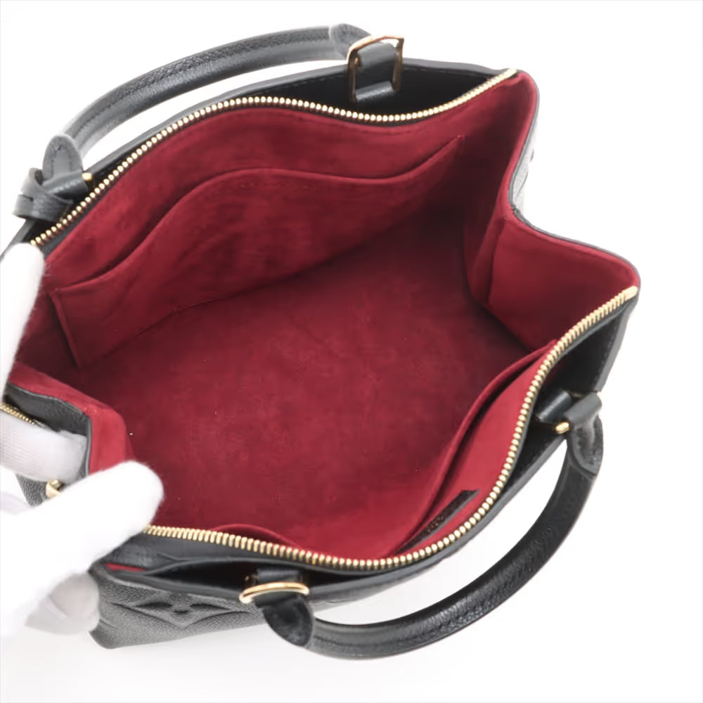 Louis Vuitton Monogram Empreinte Petit Palais PM Black