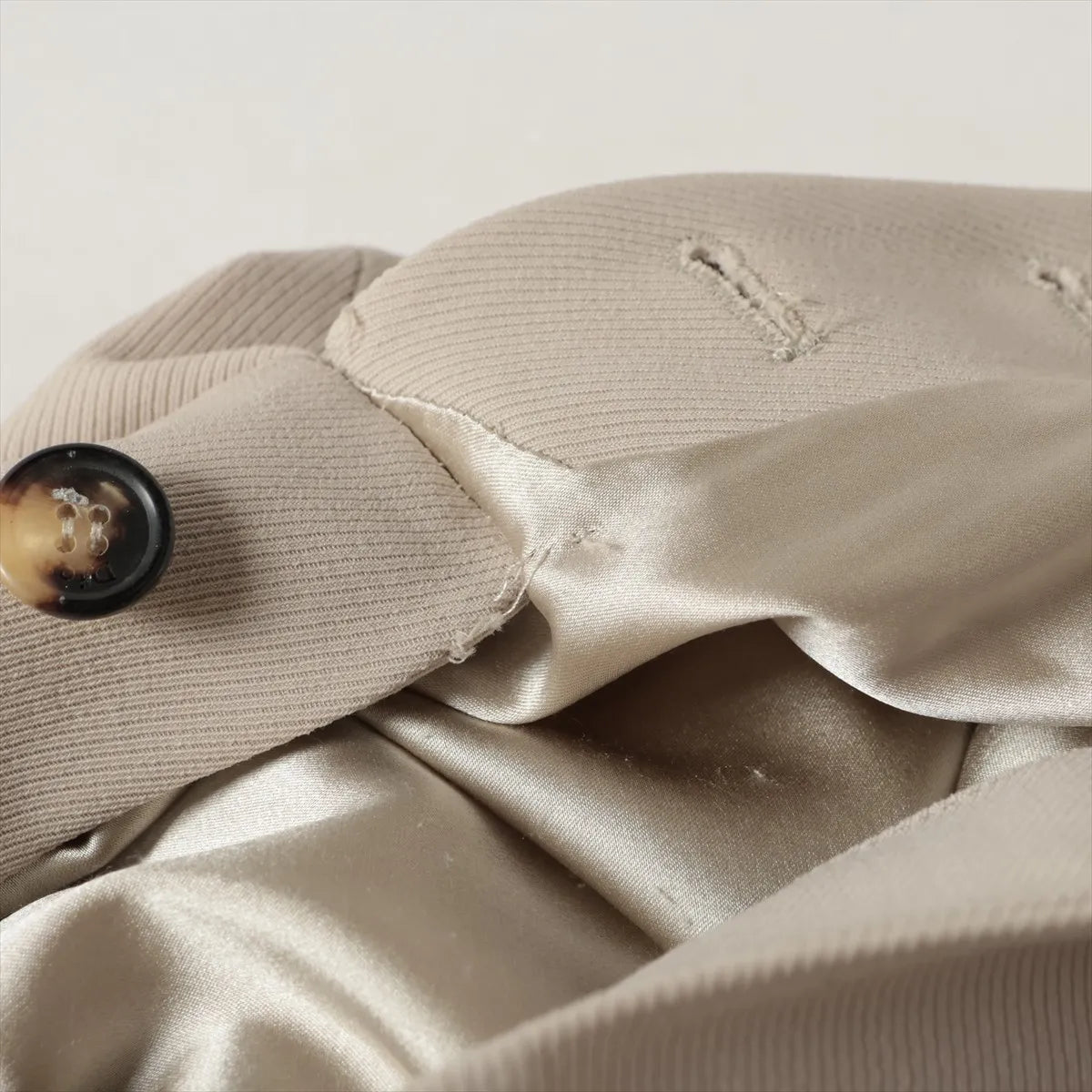 Christian Dior Wool Skirt Beige