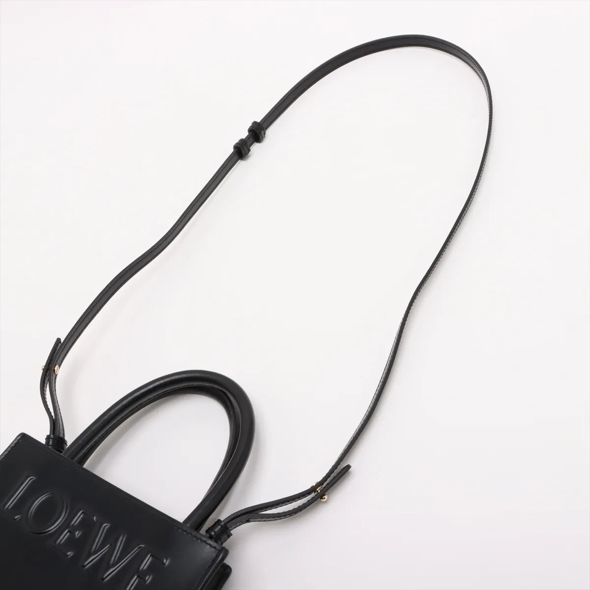 Loewe Standard A5 Two-Way Tote Bag Black