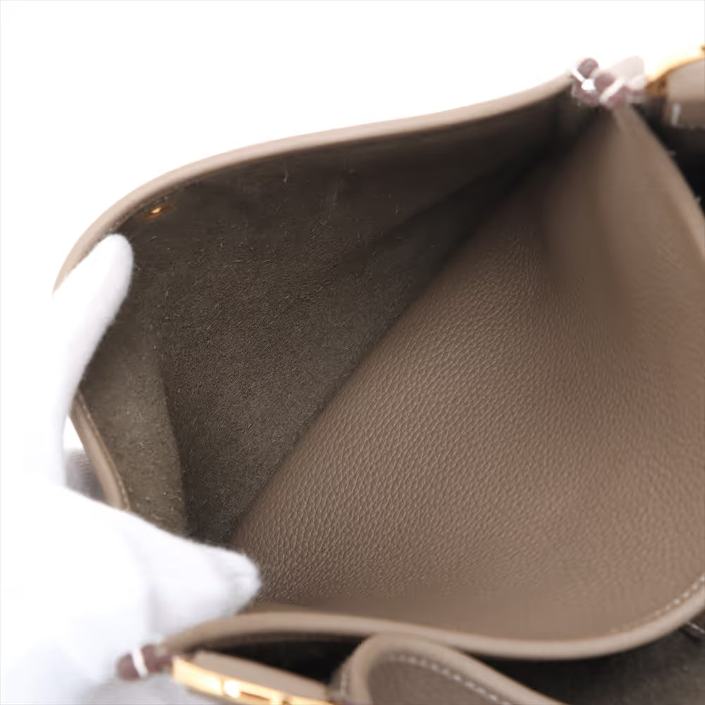 Hermès Evelyne III 29 PM Taurillon Clemence Etoupe