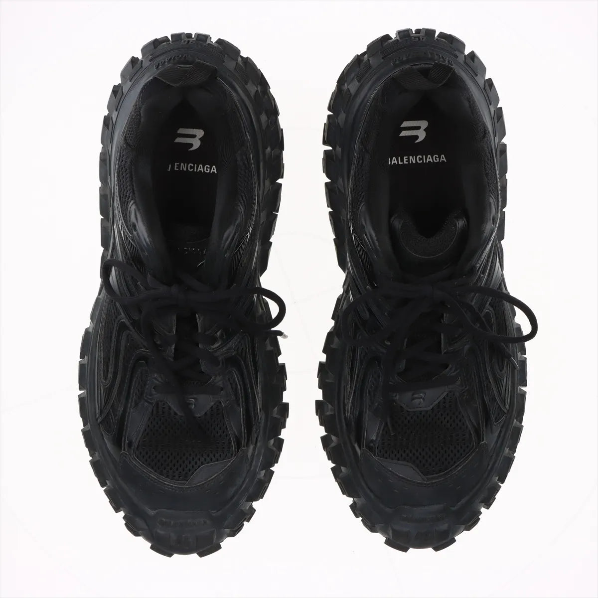 Balenciaga Bouncer Leather Men's Sneakers Black