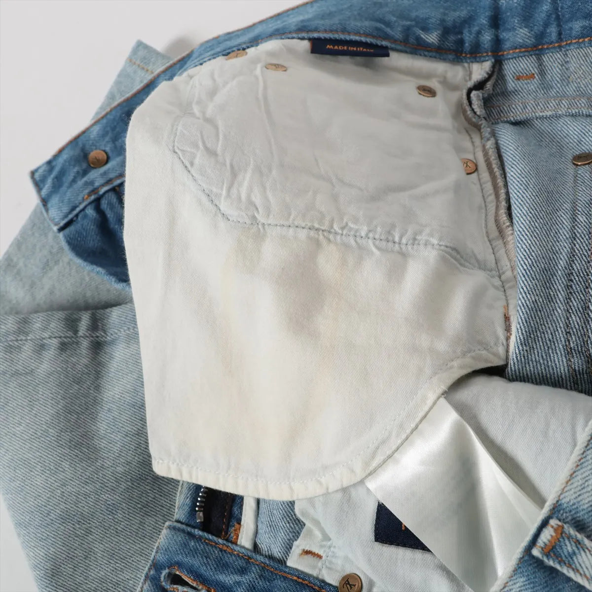 Louis Vuitton Cotton Denim Pant Blue