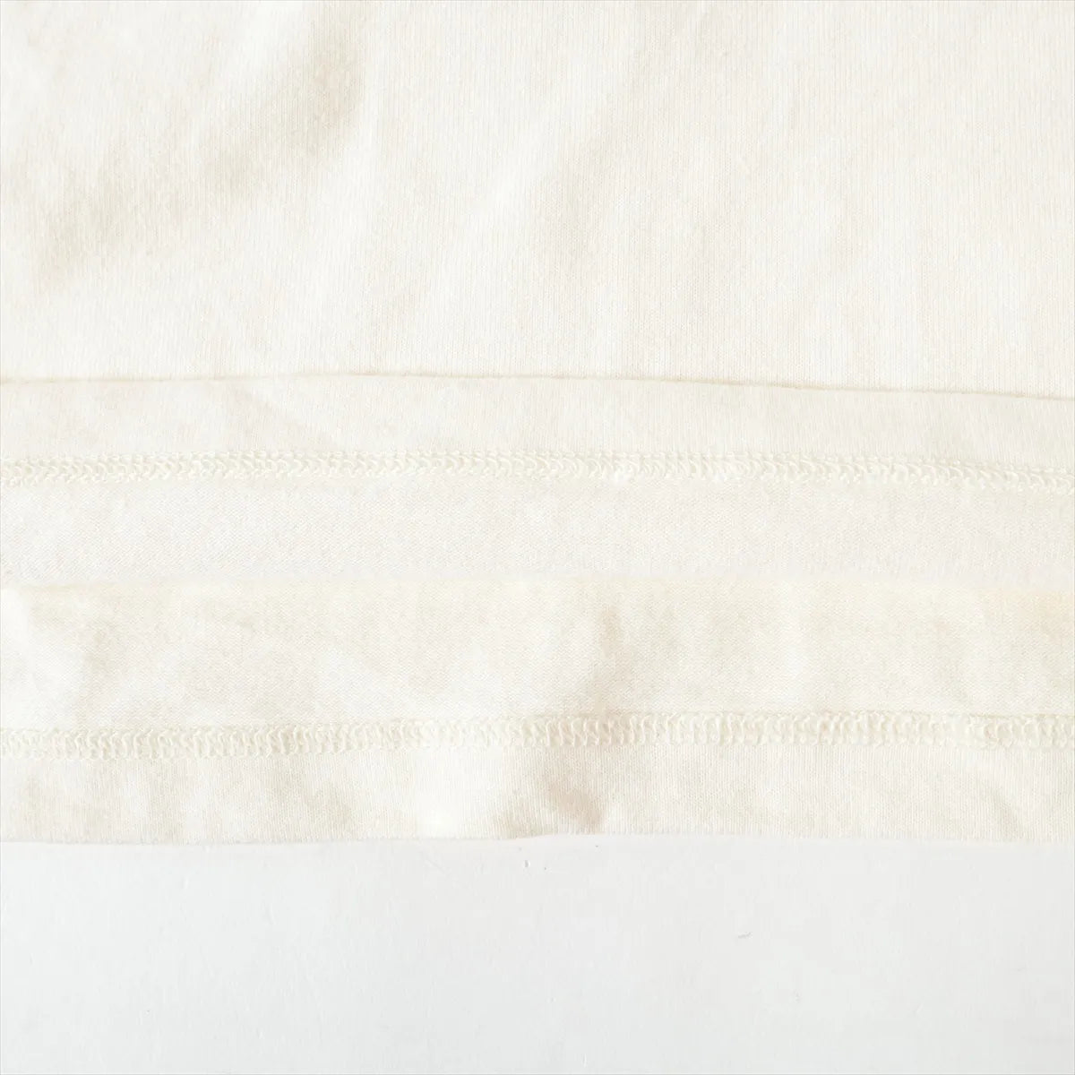 Gucci Interlocking Tennis Cotton T-Shirt Beige