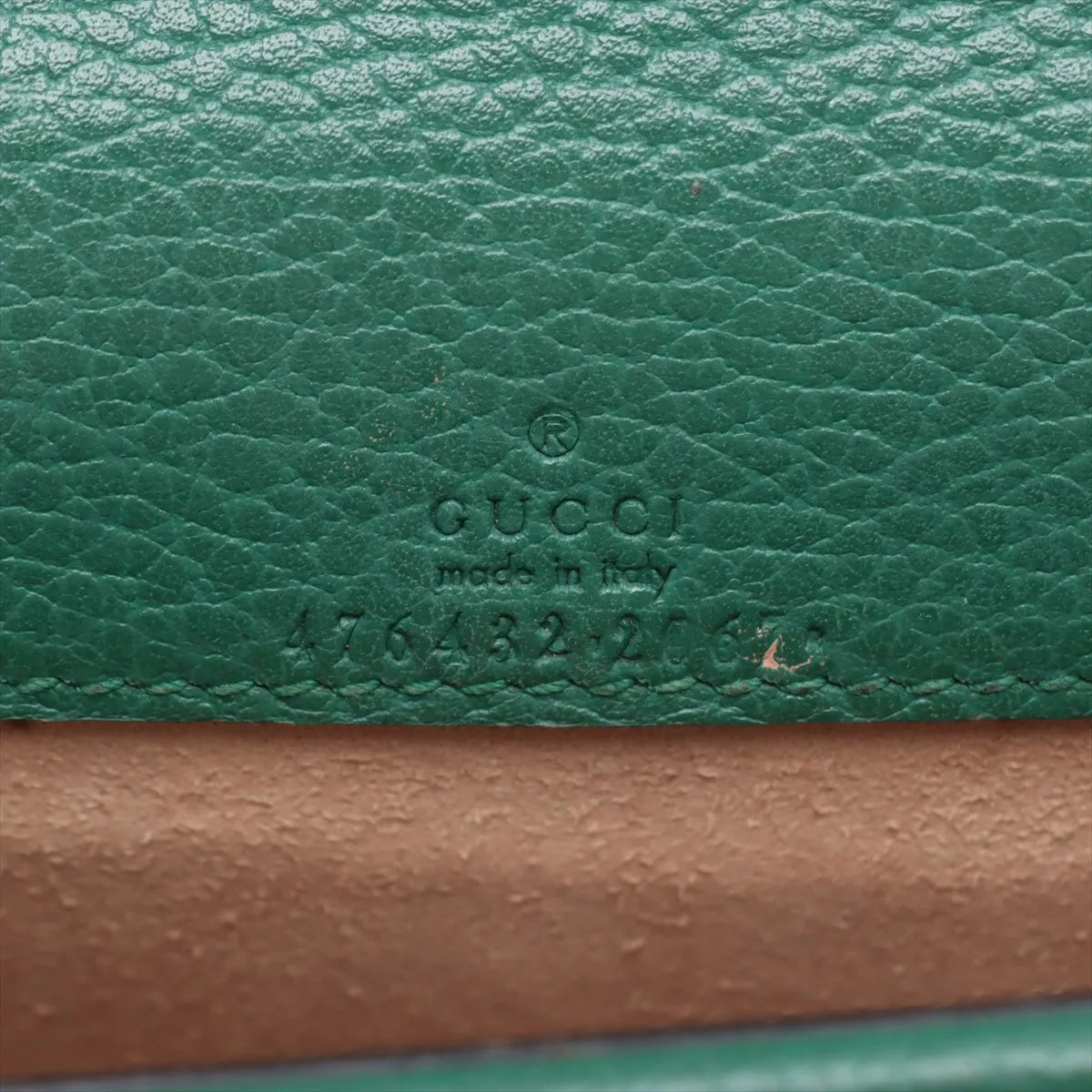 Gucci Dionysus Leather Chain Shoulder Bag Green