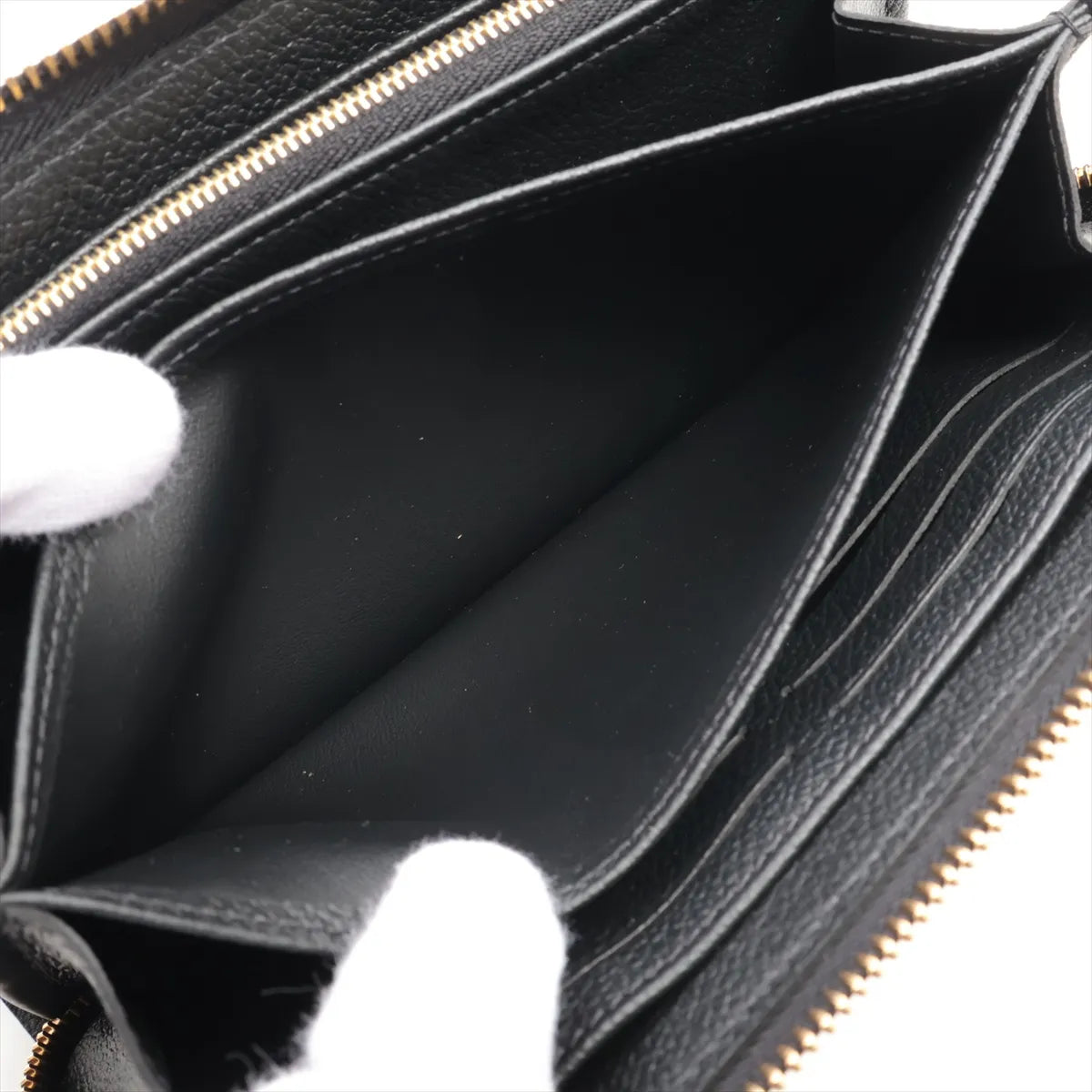 Louis Vuitton Bicolor Monogram Empreinte Zippy Wallet