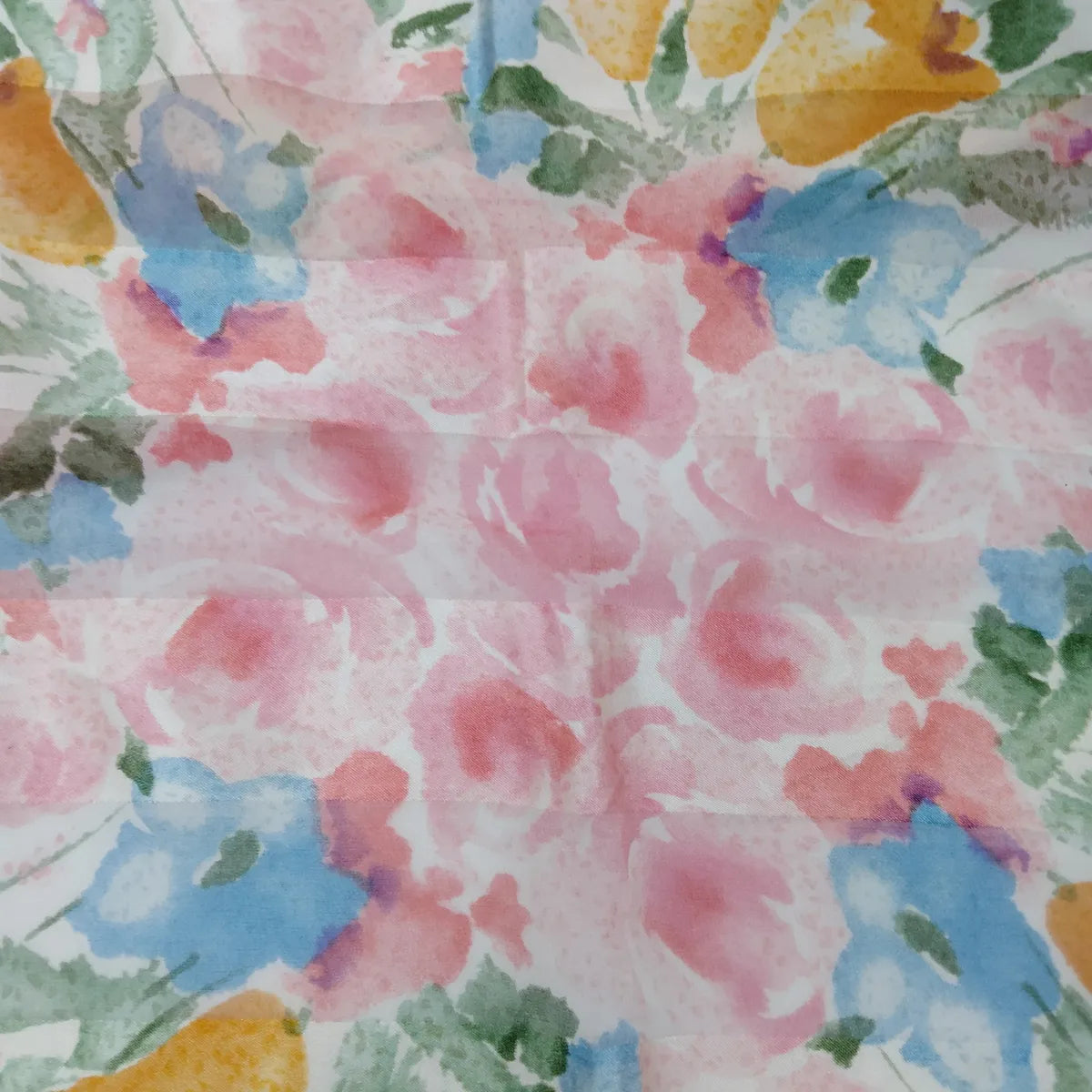 Christian Dior Floral Silk Scarf Pink