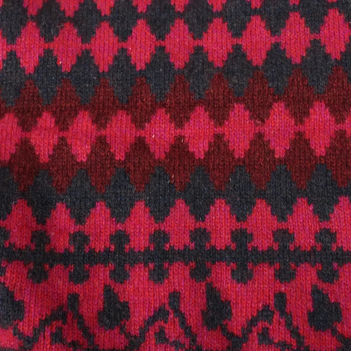 Chanel Knit Mini Skirt Red