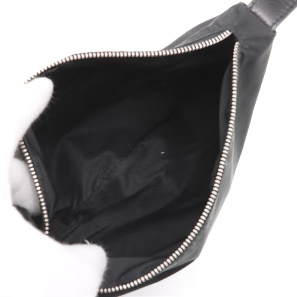 Maison Margiela Glam Slam Leather Shoulder Bag Black