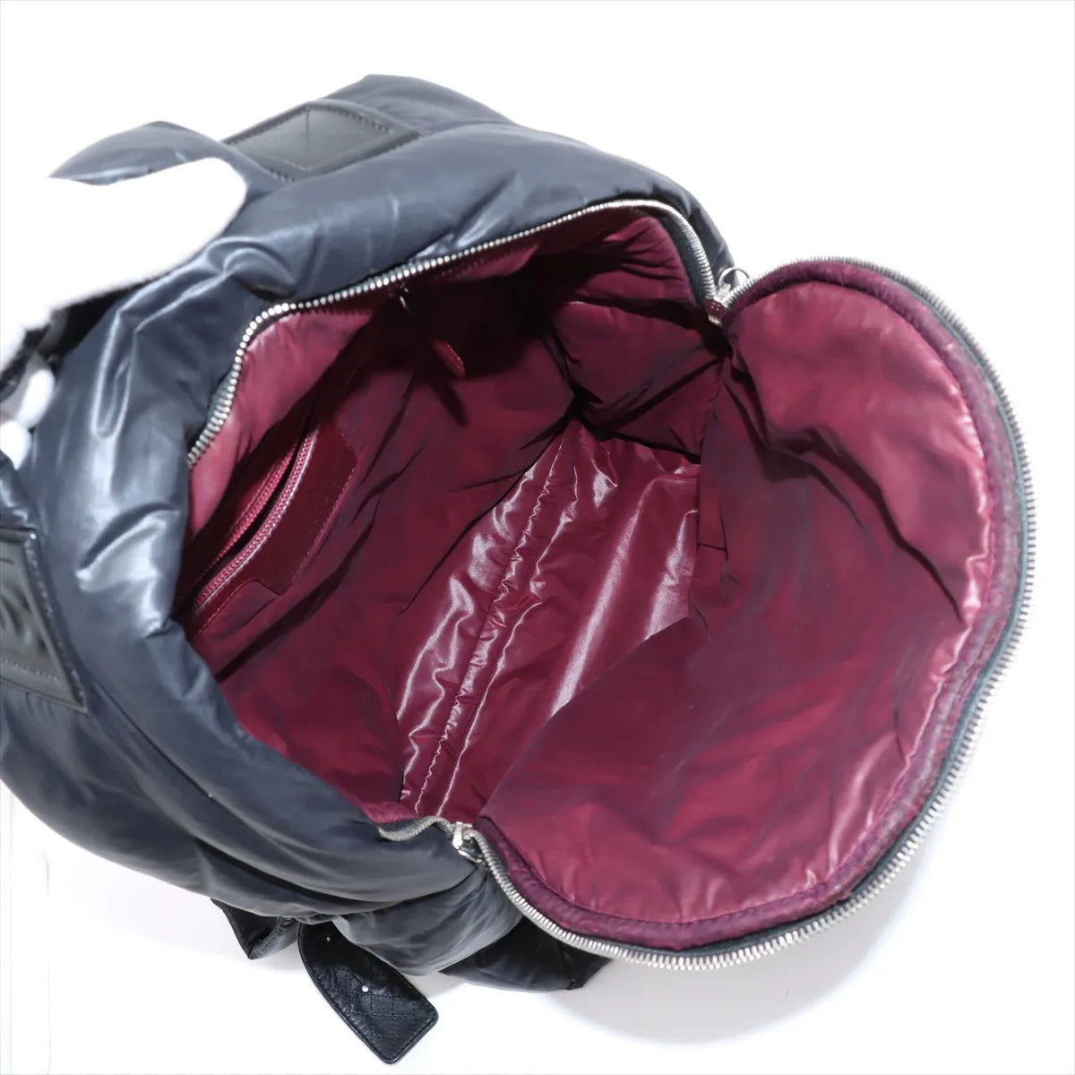 Chanel CC Logo Matelasse Cocoon Nylon Backpack Black