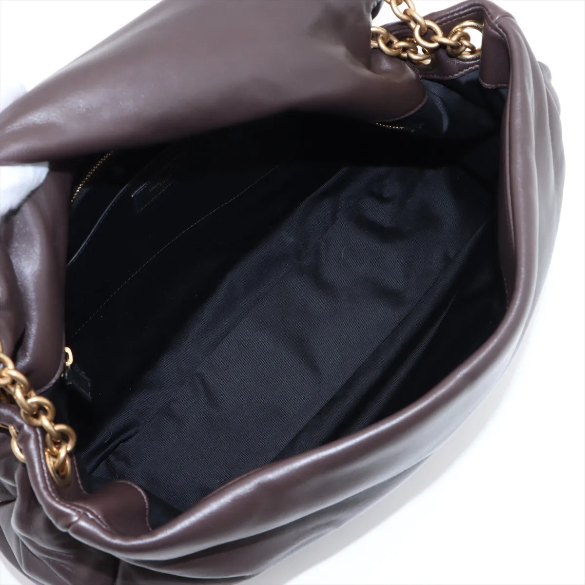 Saint Laurent Paris Jamie 4.3 Leather Chain Shoulder Bag Brown