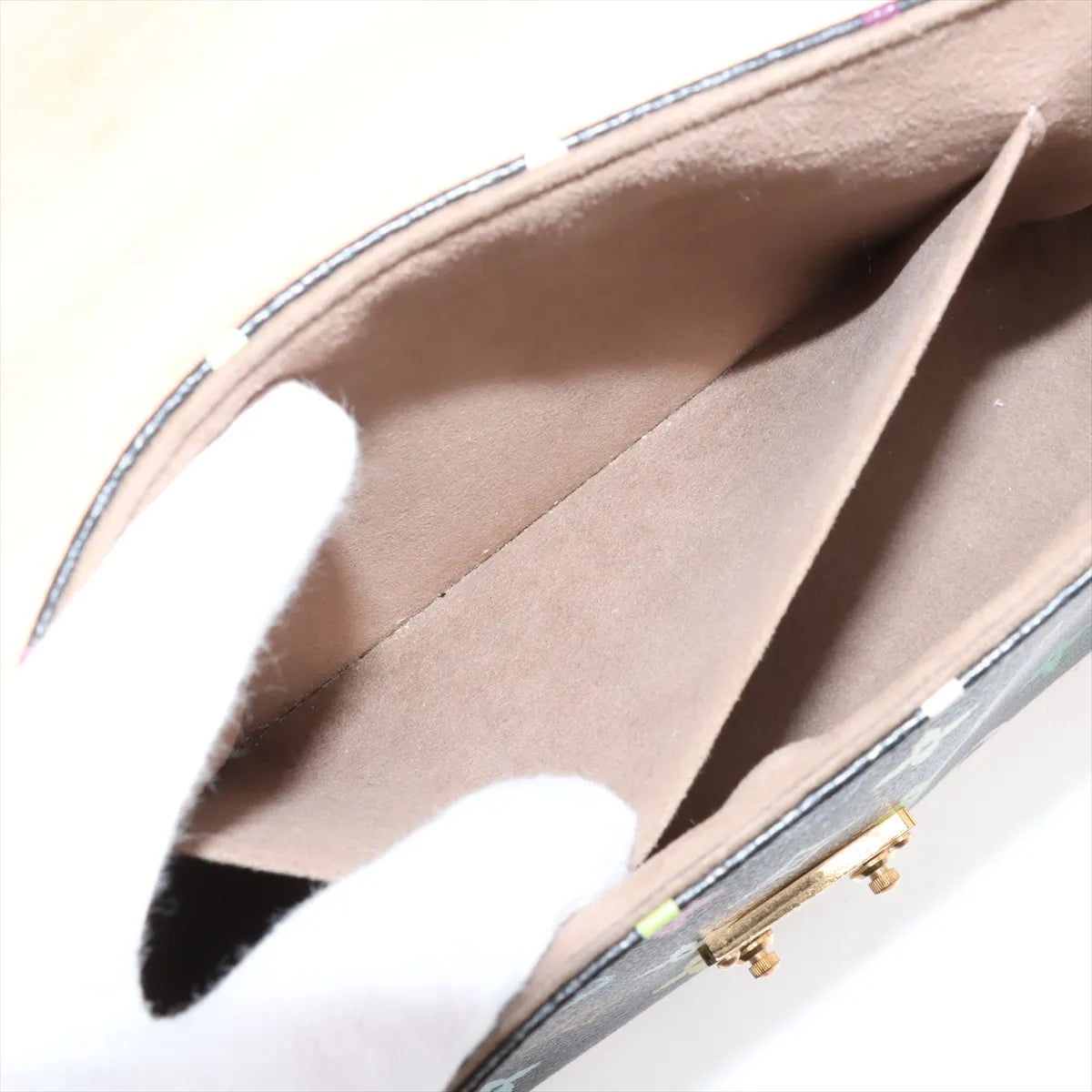 Louis Vuitton Monogram Multicolor Sologne Black