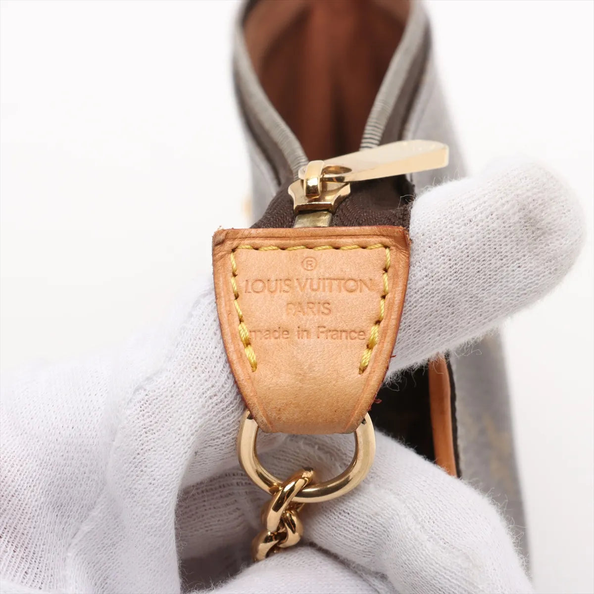 Designer Louis Vuitton Monogram Pochette Eva