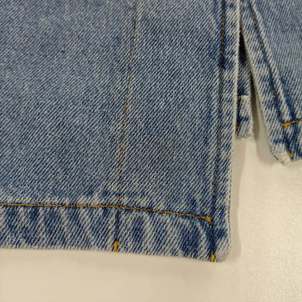 MM6 Denim Trench Coat Blue