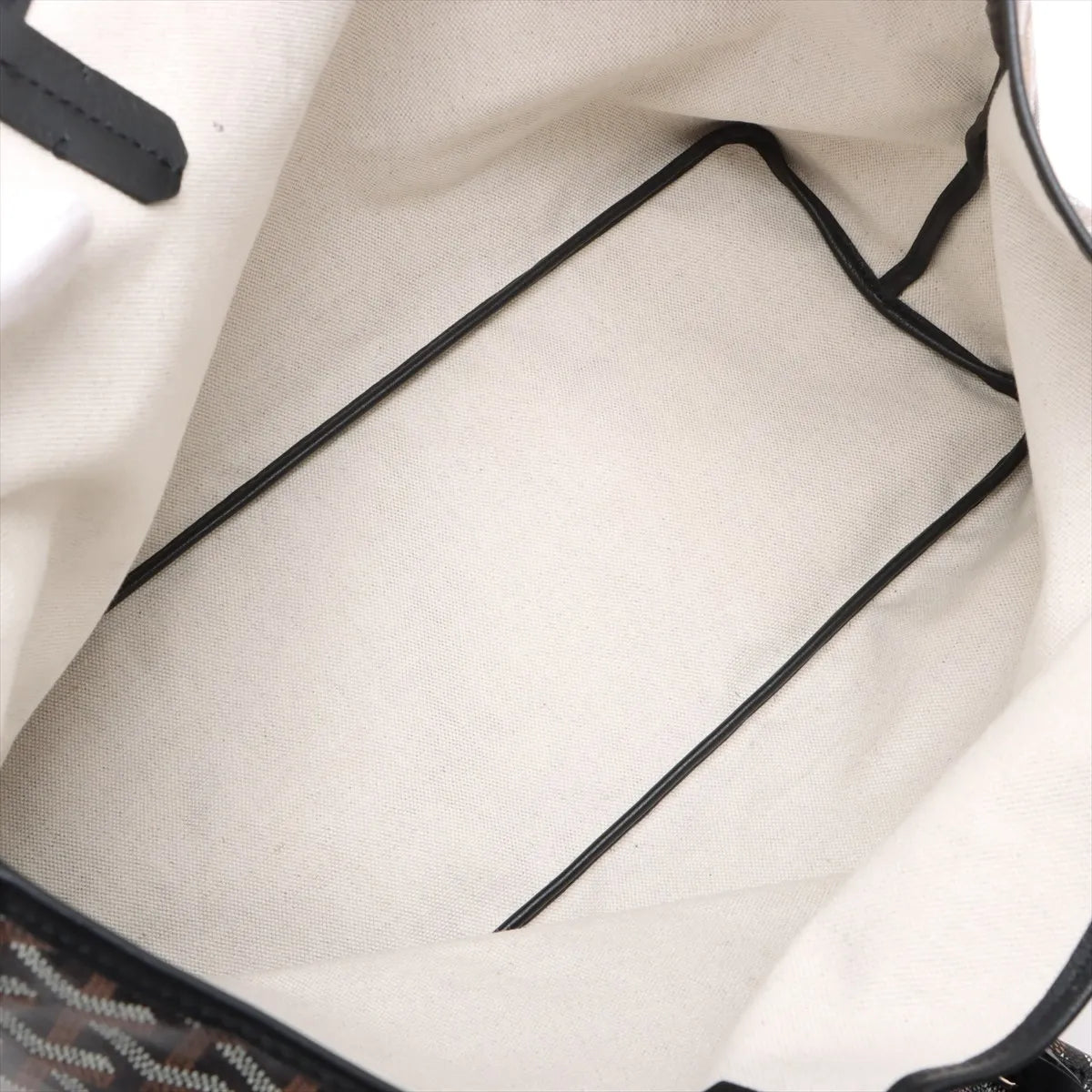 Goyard Saint Louis PM Tote Bag Brown x Black