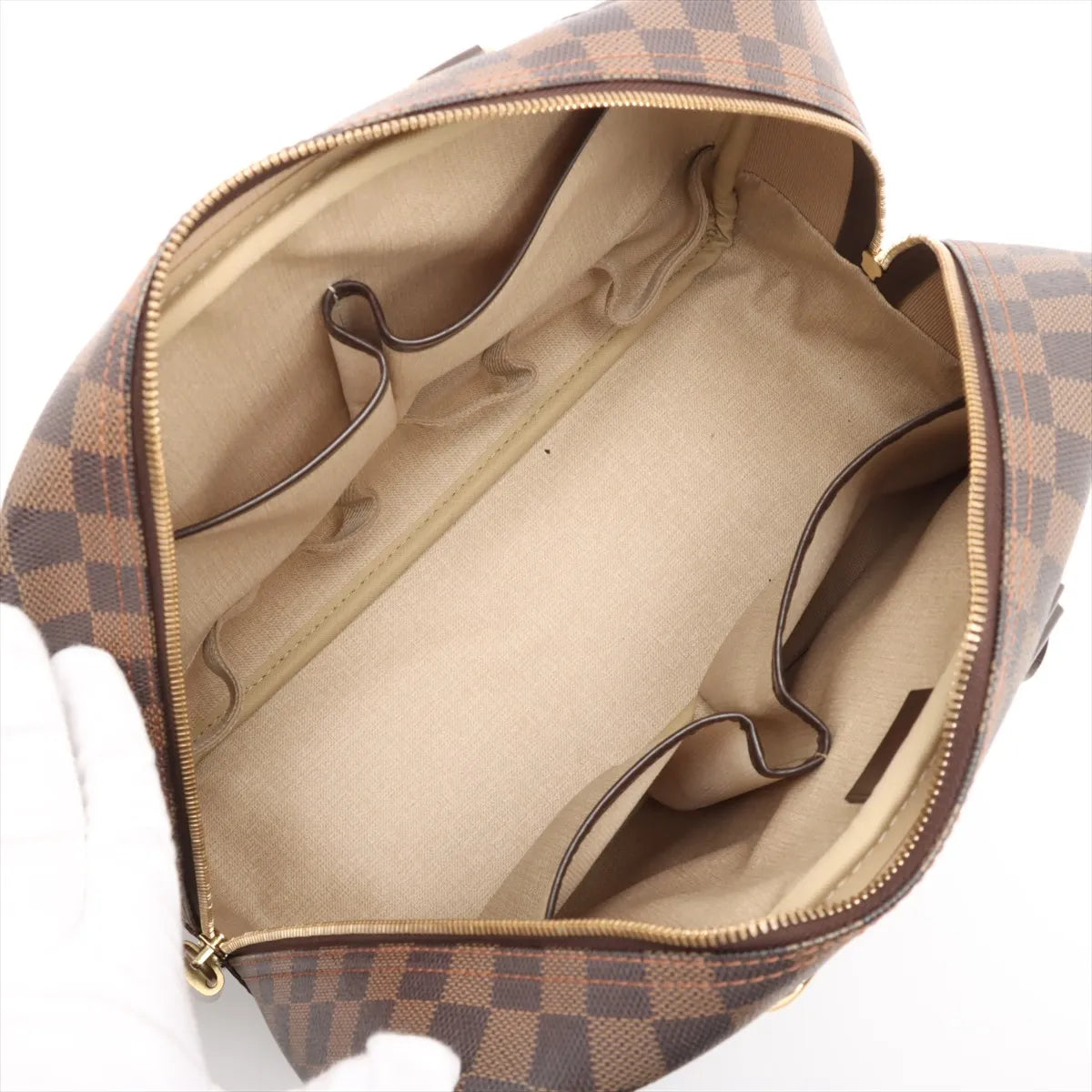 Louis Vuitton Damier Ebene Deauville Handbag
