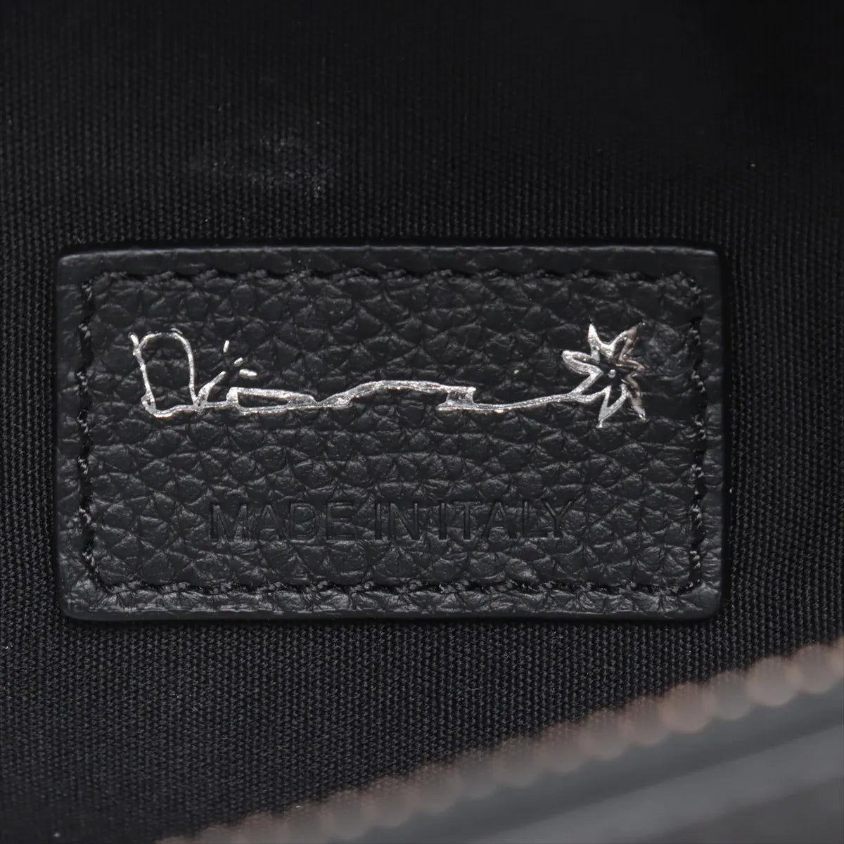 Dior x Cactus Jack Saddle Leather Sling Backpack Black