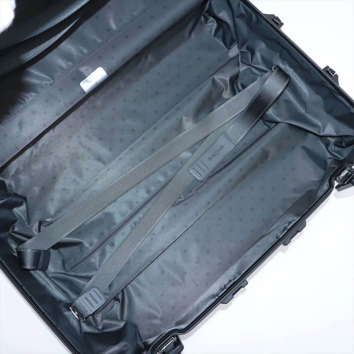 RIMOWA Check-in Aluminum Carry Case Black