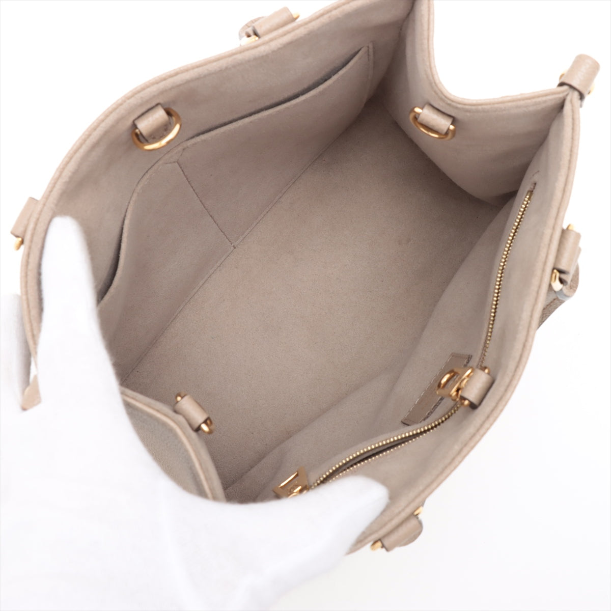 Louis Vuitton Bicolor Monogram Empreinte On the Go PM Dove x Cream * PREORDER *