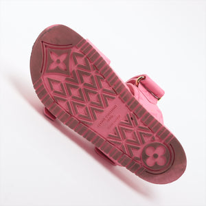 Designer Louis Vuitton Bom Dia Flat Comfort Mule Pink