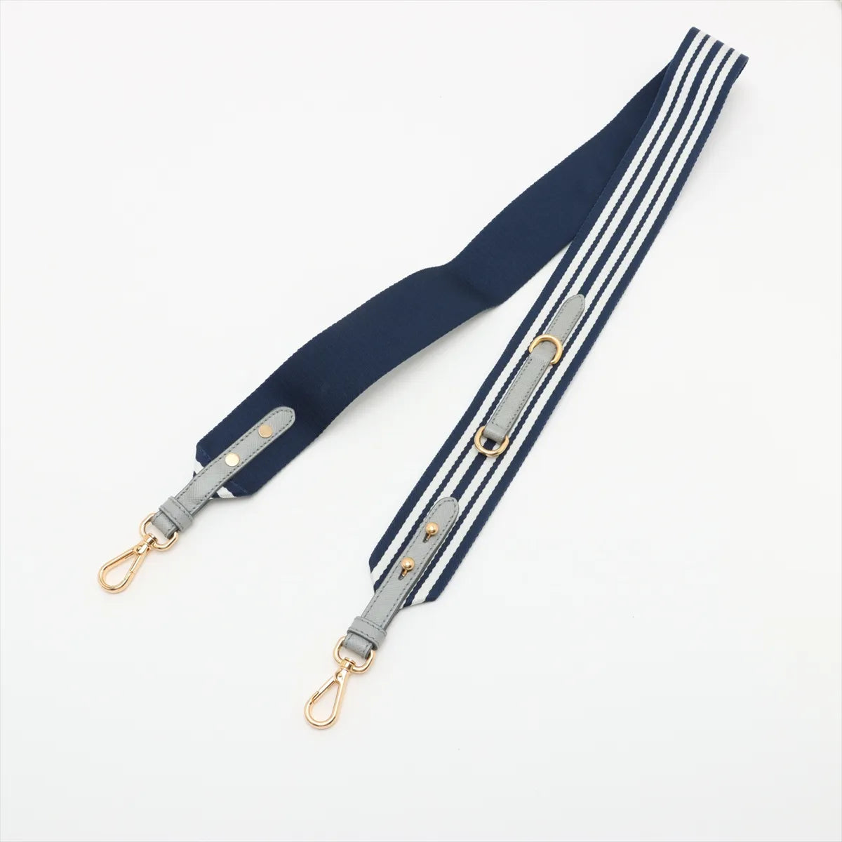 Prada Canapa Canvas Two-Way Handbag Gray