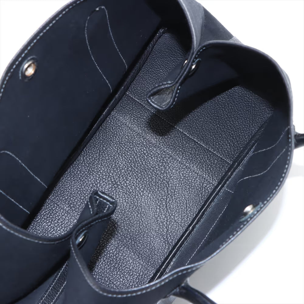 Hermes Garden Party 36 PM Toile Officier × Negonda Black