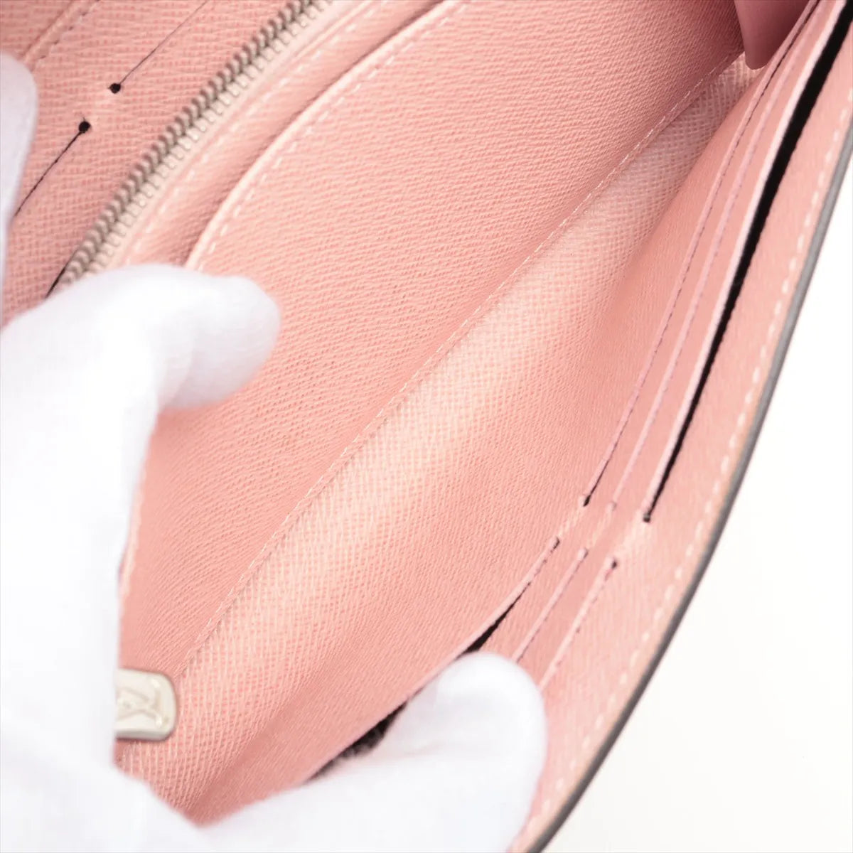 Louis Vuitton Epi Portefeuille Sarah Long Wallet Pink