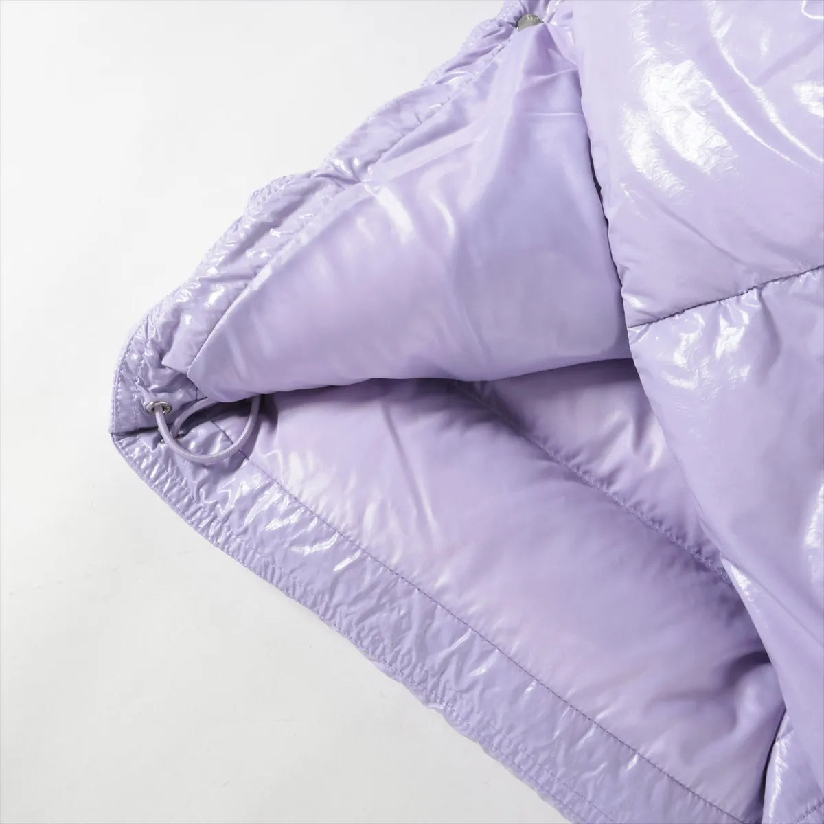 Moncler Nylon Down Jacket Purple