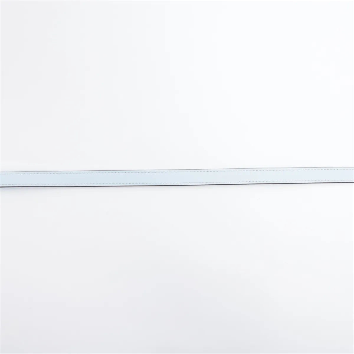 Hermès Lucky 15 Reversible Cadena Lock Leather Belt Blue