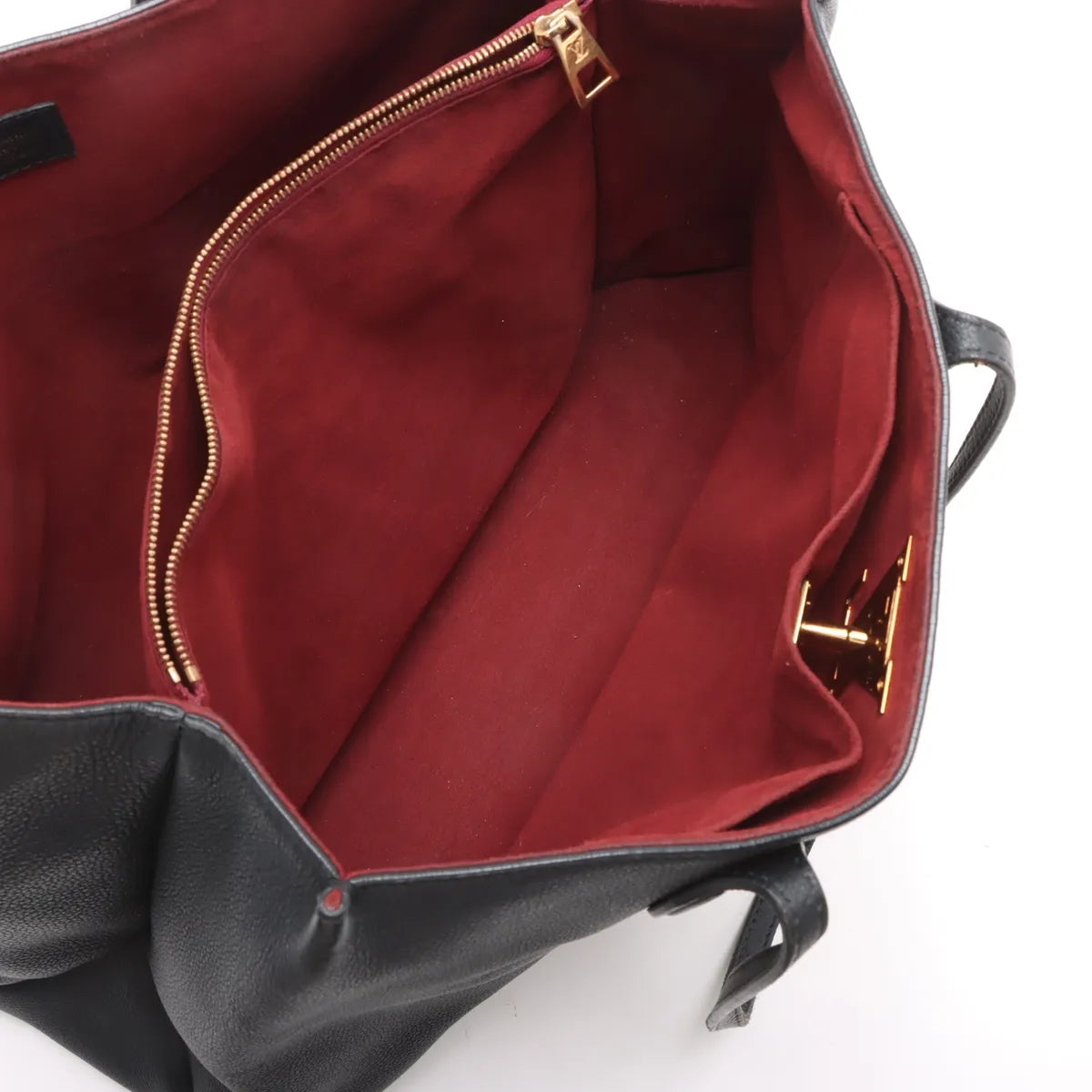 Louis Vuitton Lockme Shopper Tote Bag Black