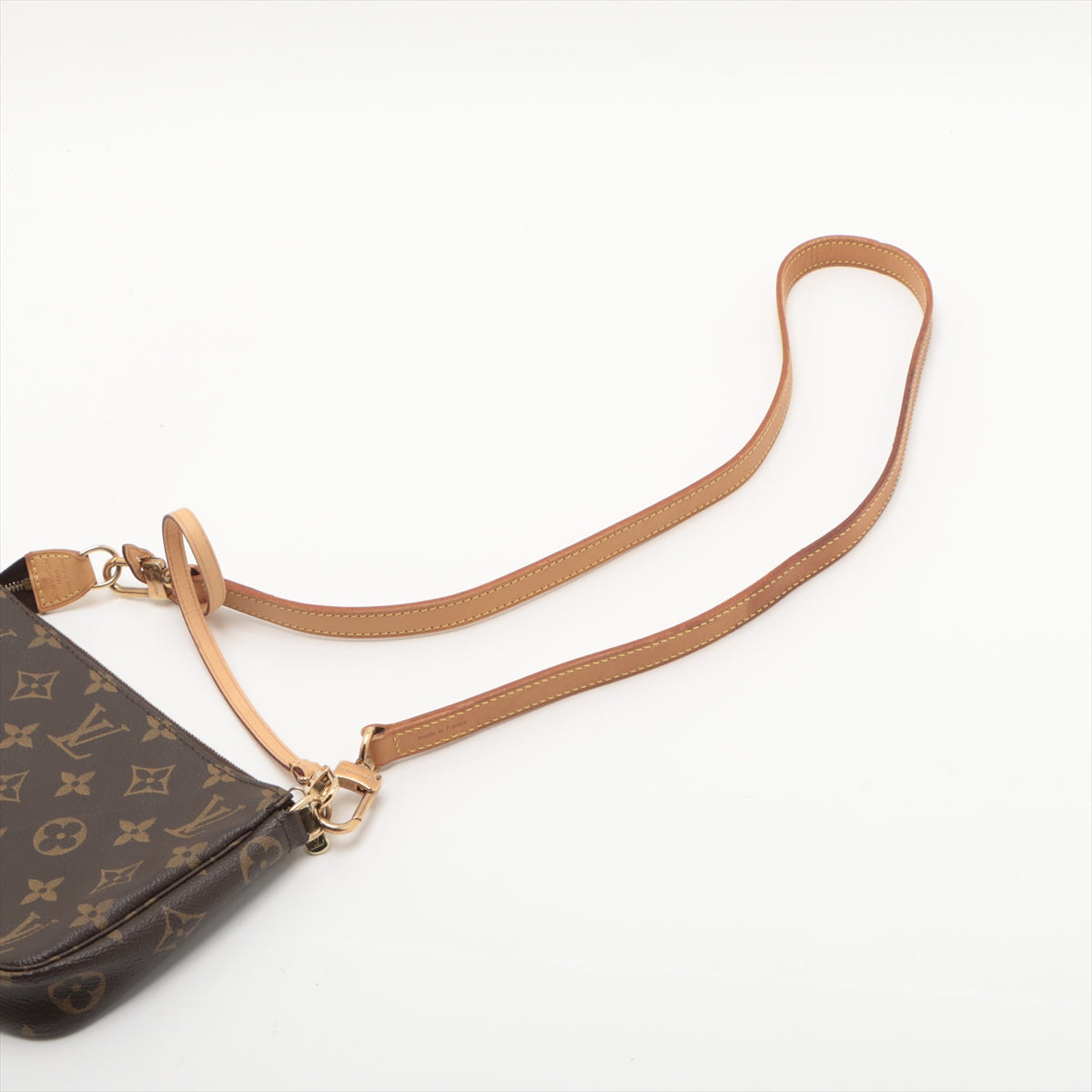 Louis Vuitton Monogram Pochette Accessories with Crossbody Strap