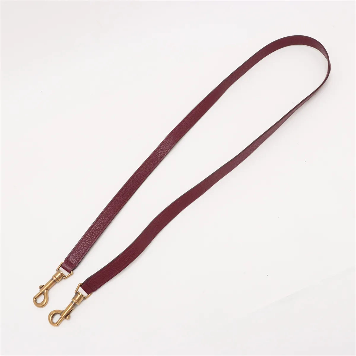 Celine Luggage Nano Shopper Leather Two-Way Shoulder Bag Bordeaux