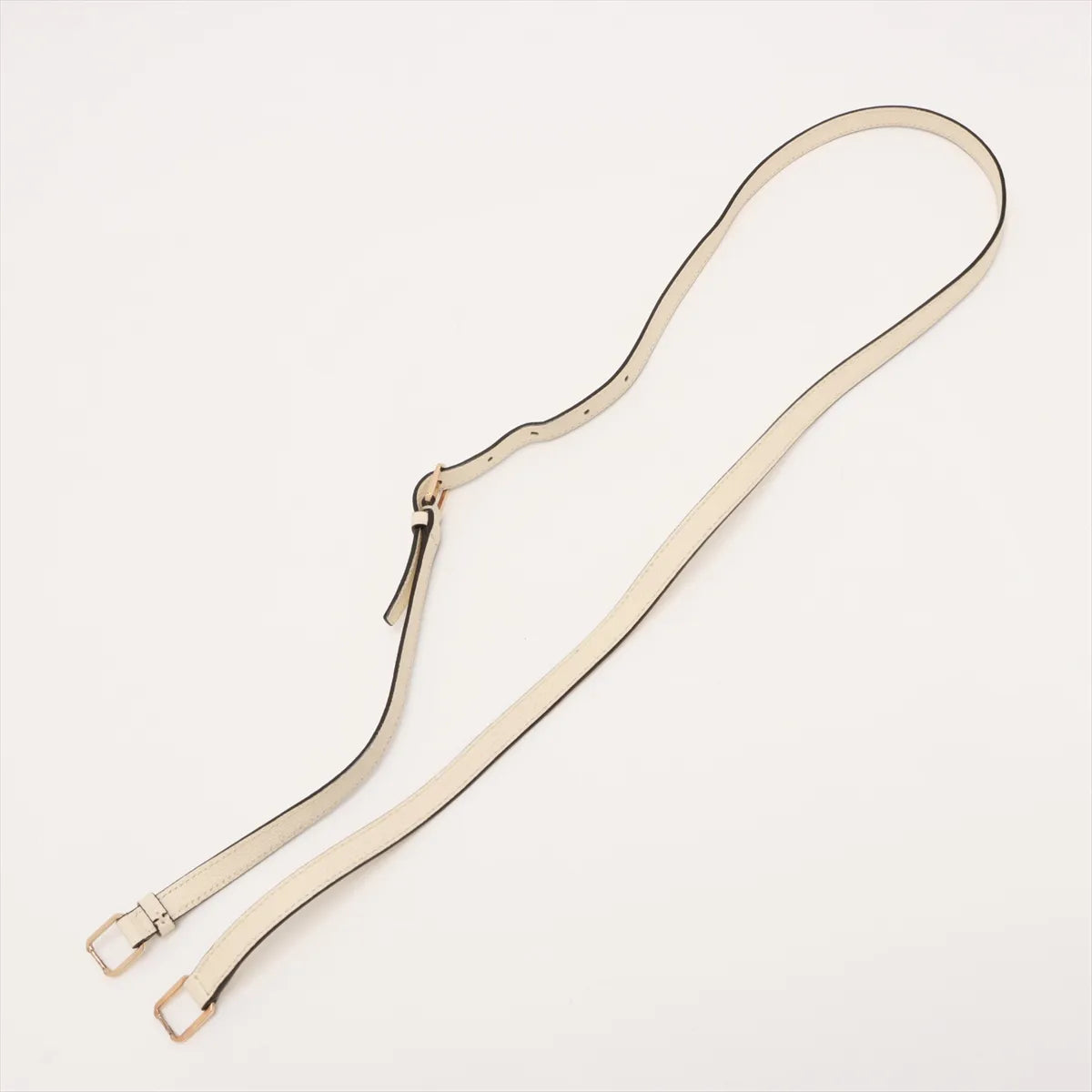 Valextra Iside Mini Leather Two-Way Handbag Ivory