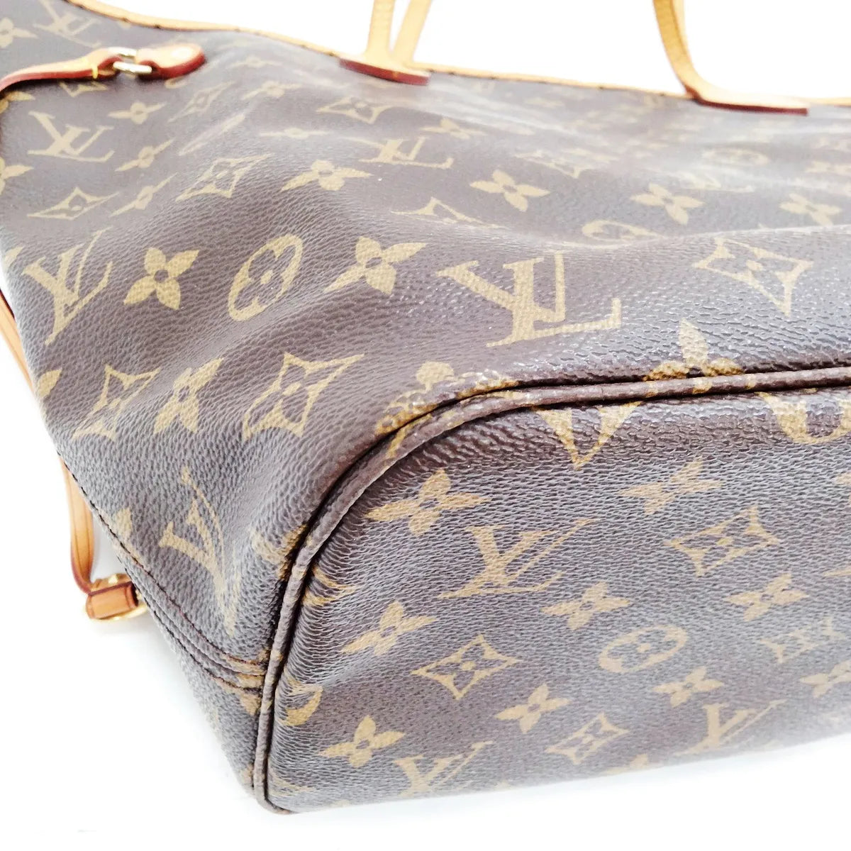 Louis Vuitton Monogram Neverfull MM Tote Bag Fuchsia