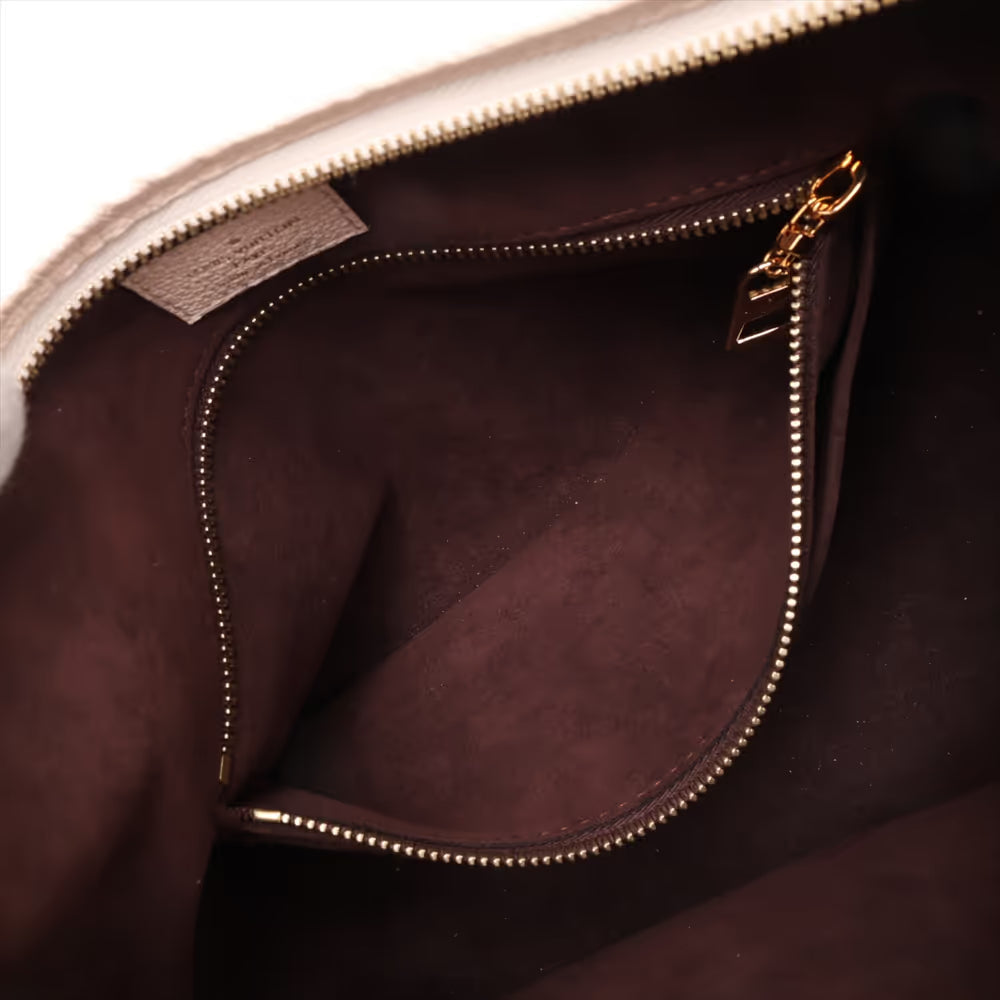 Louis Vuitton Monogram Empreinte CarryAll PM Creme