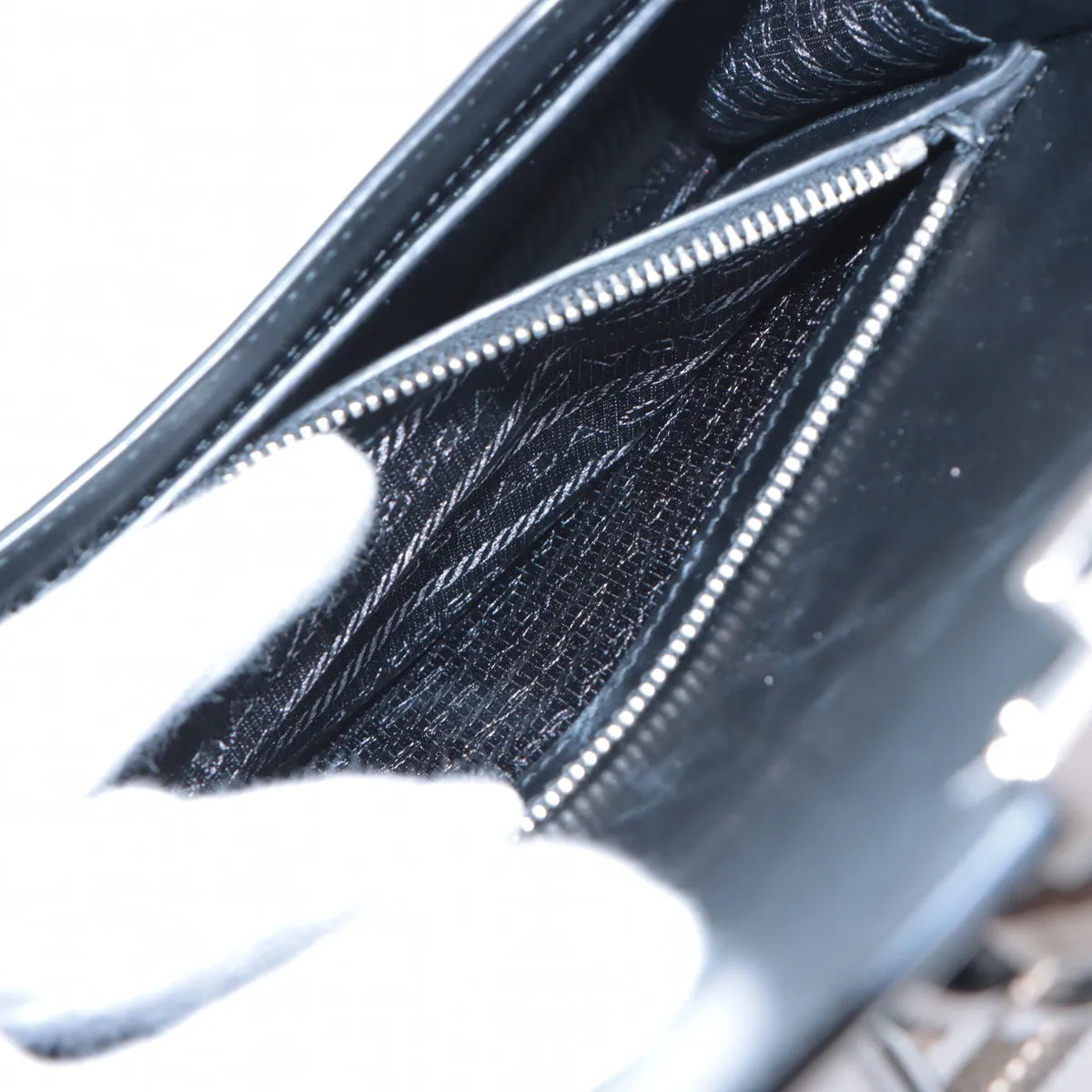 Prada Leather x Studs Shoulder Bag Multicolor