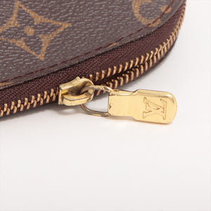 Louis Vuitton Monogram Pochette Cosmetic Brown Pouch