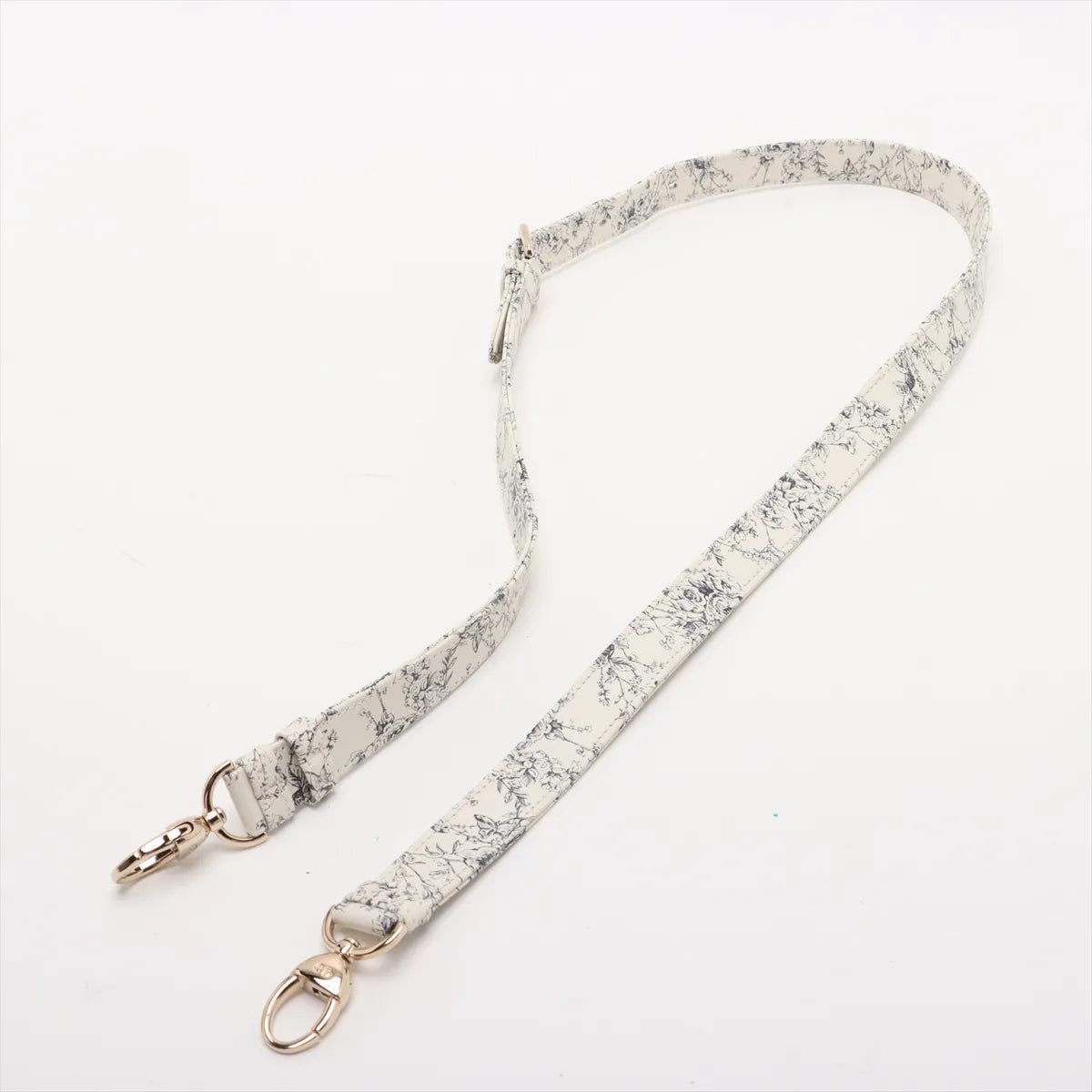 Christian Dior Lady Dior Floral Two-Way Handbag White