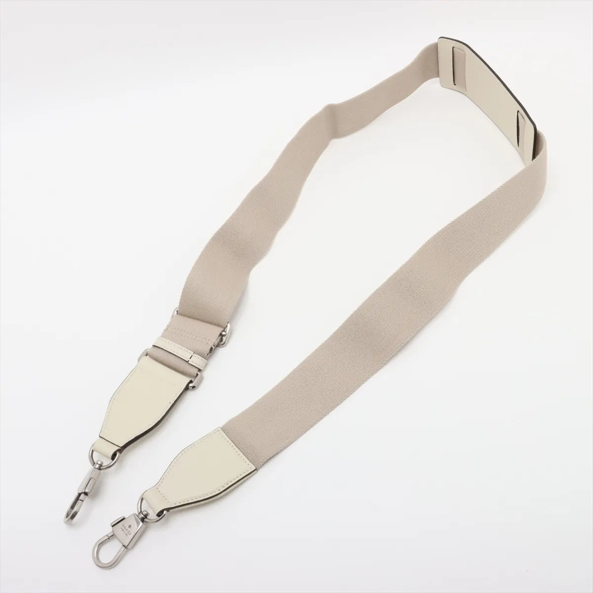 Gucci Interlocking GG Logo Canvas Leather Two-Way Tote Bag Ivory x Brown