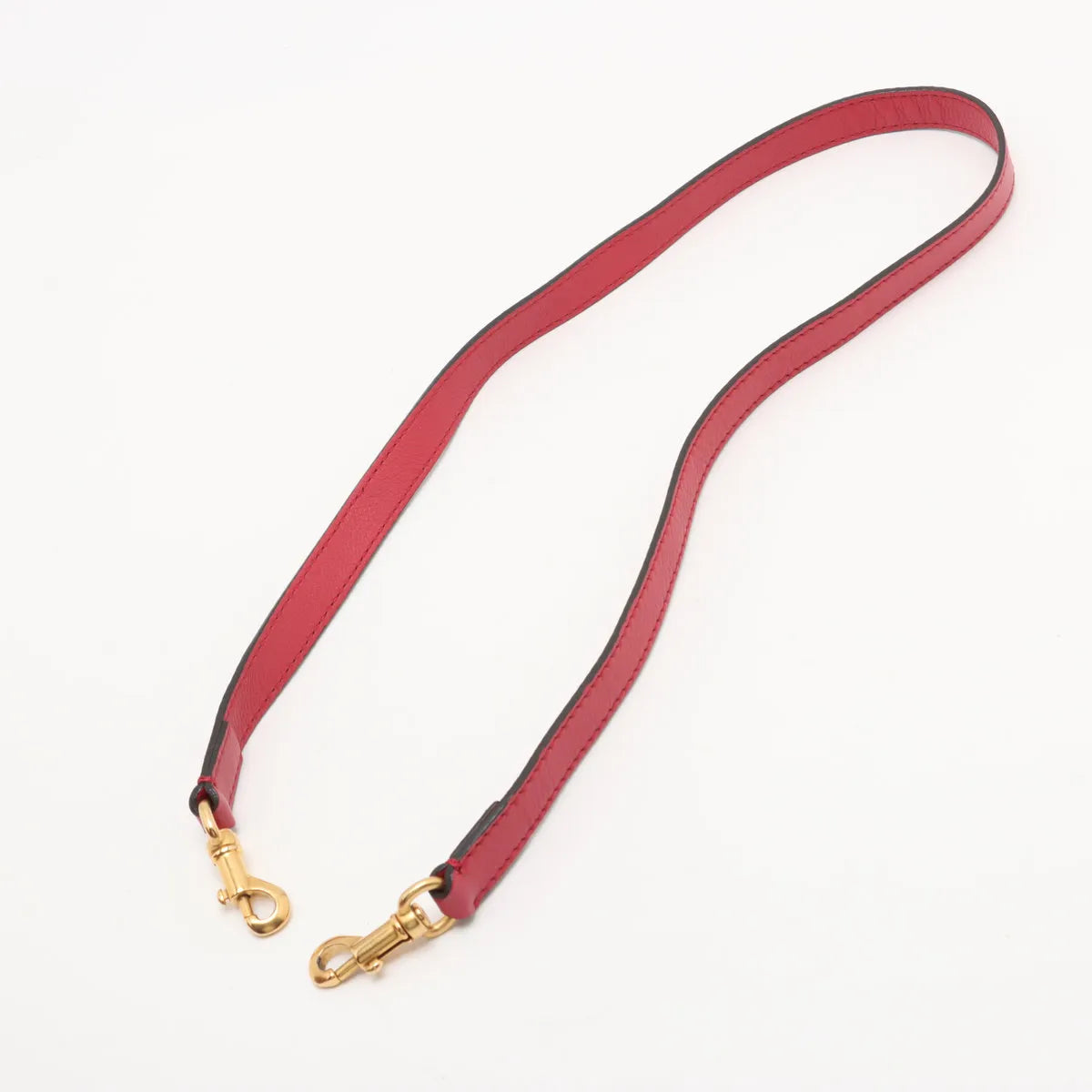 Chloe Marcy Leather Two-Way Handbag Brown x Pink