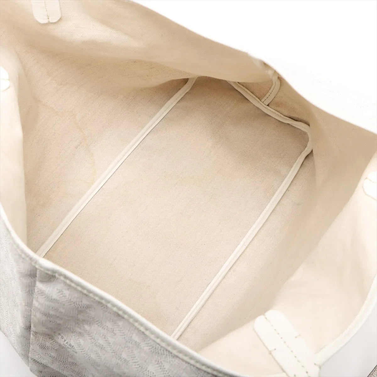 Goyard Saint Louis PM Tote Bag White