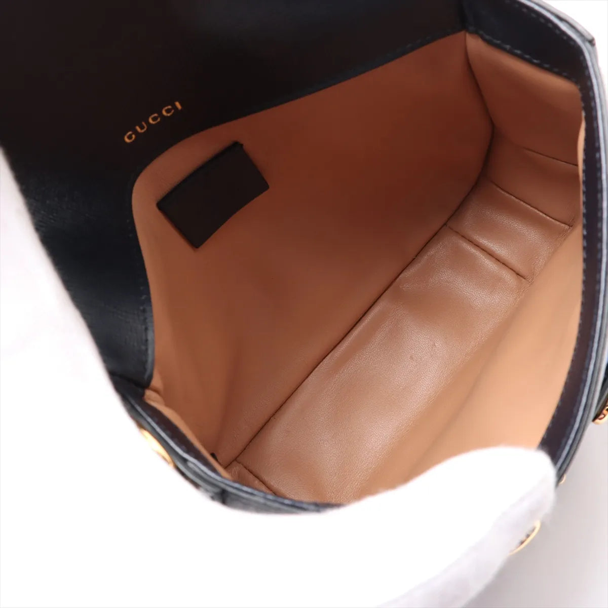 Gucci Horsebit 1955 Wool Leather Two-Way Shoulder Bag Blue x Black