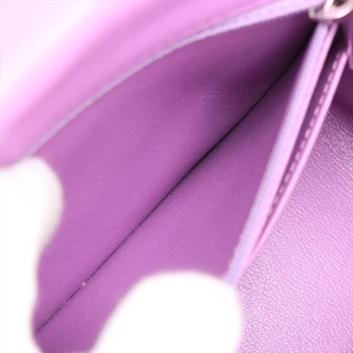 Chanel Mini Matelasse 17 Lambskin Single Flap Single Chain Bag Purple