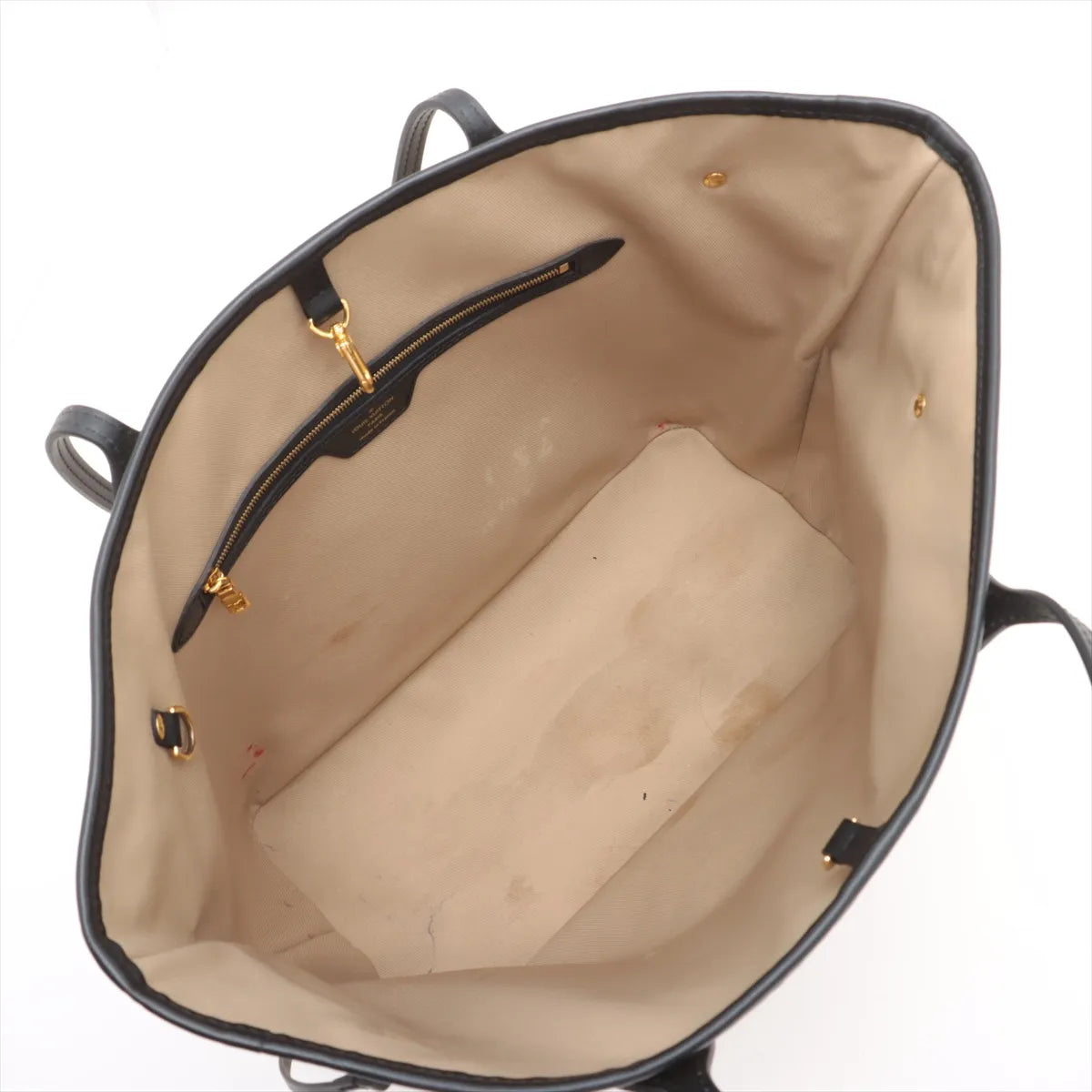 Louis Vuitton By The Pool Neverfull MM Beige x Black