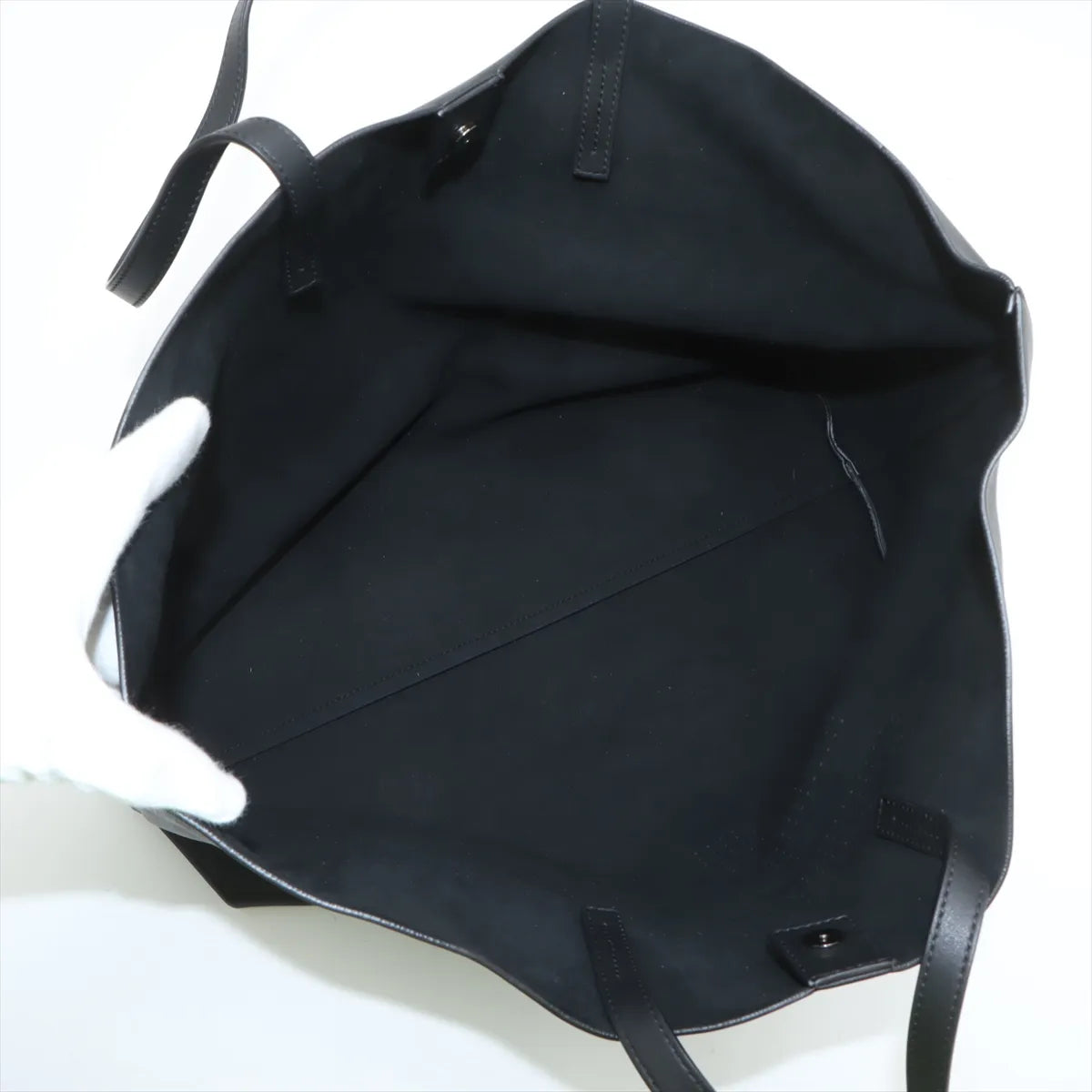 Tom Ford Leather Tote Bag Black