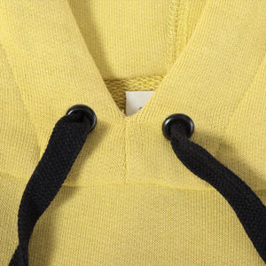 Saint Laurent Paris Cotton Hoodie Yellow